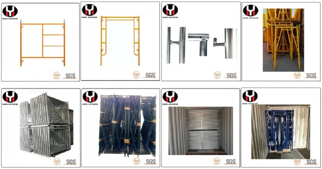 High Quality Frame System Scaffolding Scaffold Steel Board Steel Plank Ladder for Construction