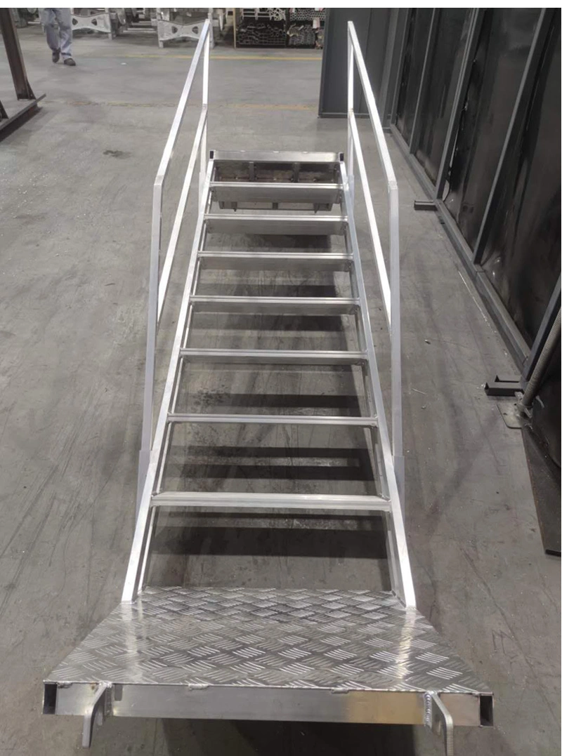Aluminum Ringlock System Scaffolding Stair Metal Steel Scaffold Ladder