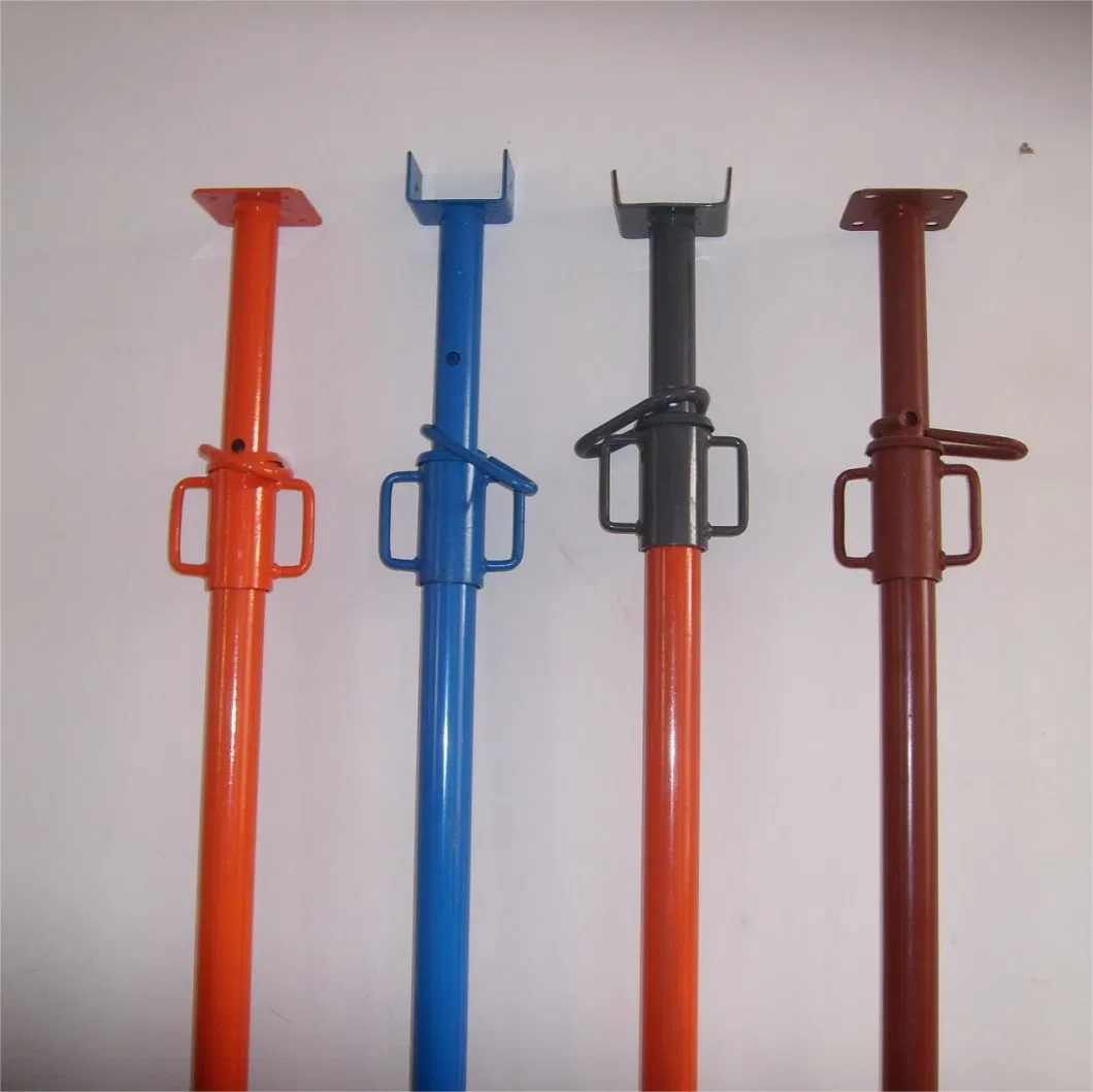 Spanish Metallique Scaffold Jack Nut Concrete Steel Support Push Pull Telescopic Post Shore Scaffolding Jack Concrete Prop