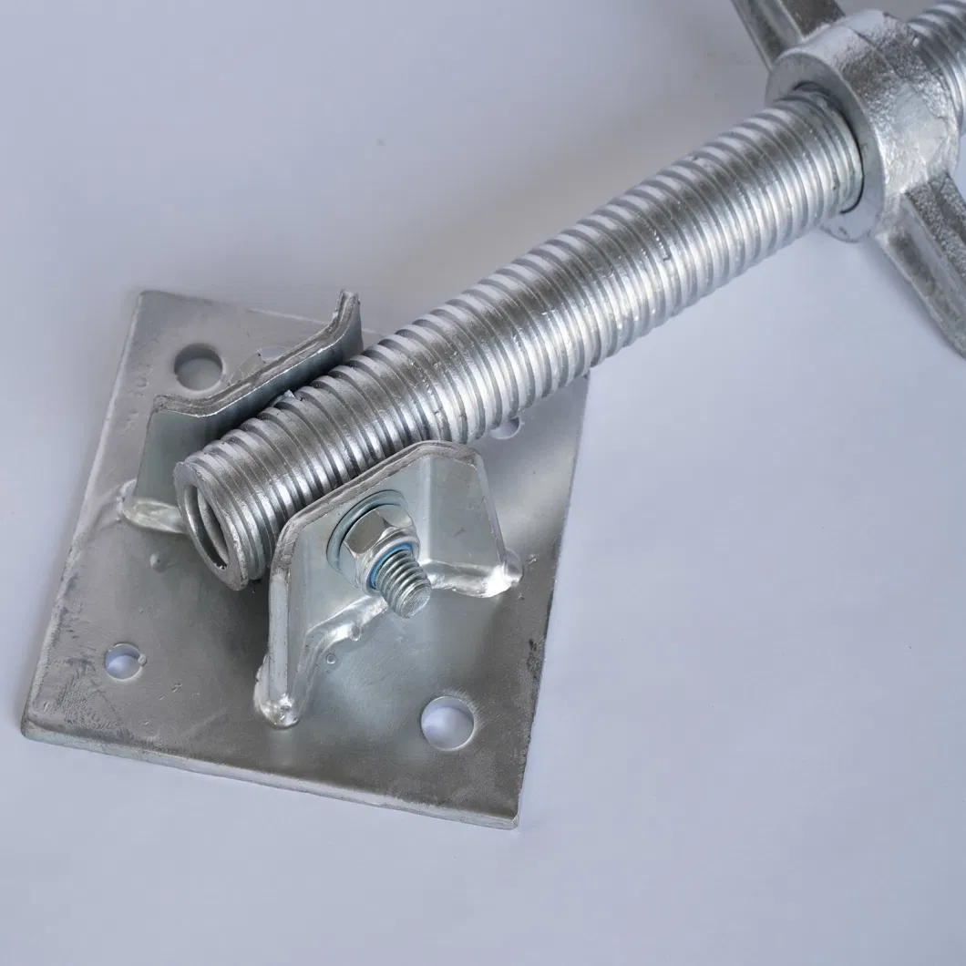 Galvanized Scaffolding Parts Adjustable Screw Swivel Jack for Sales