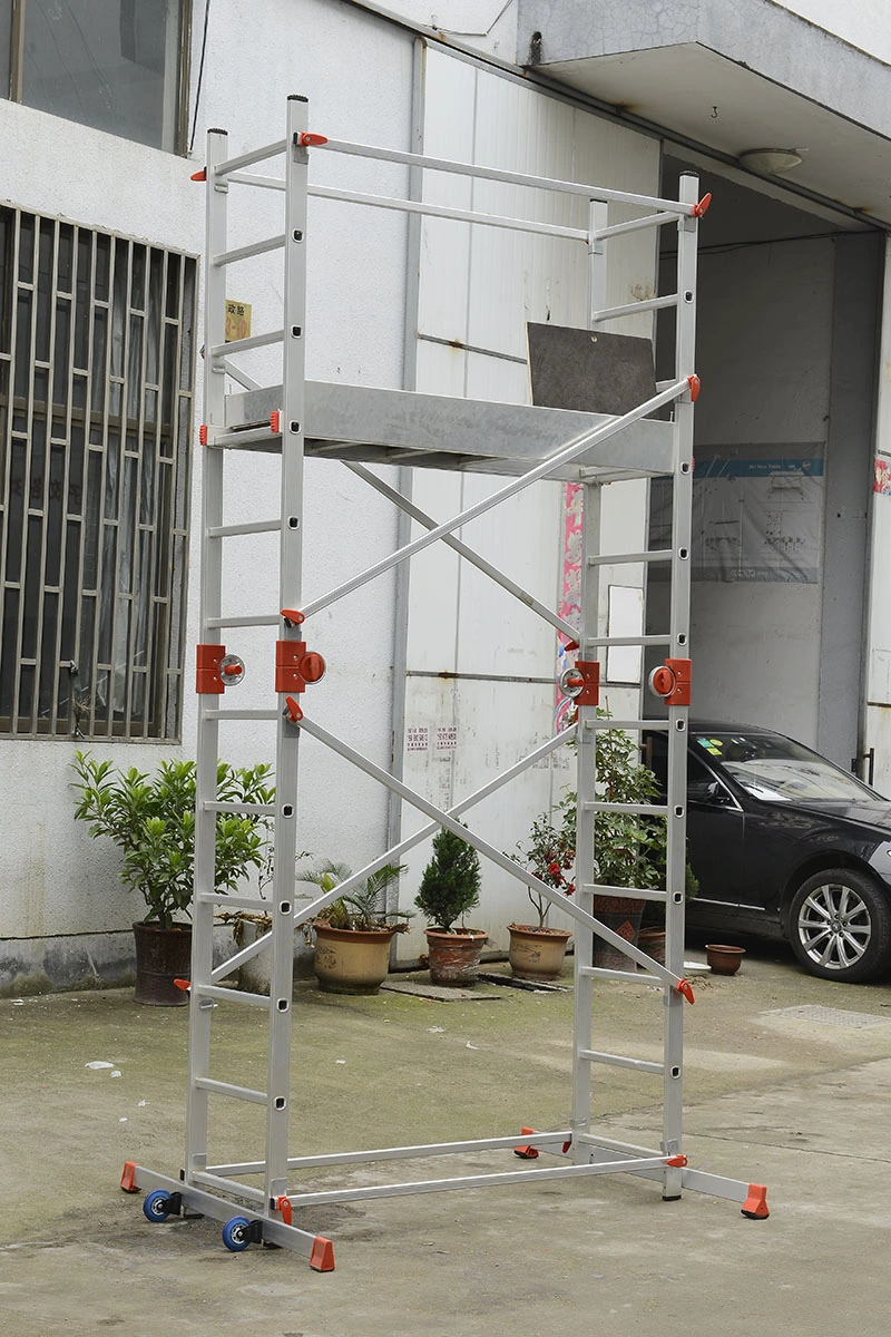 Scaffolding Aluminium Ladder Folding Ladder Platform