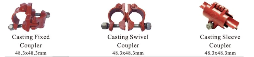 Pipe Fitting Formwork Quick Rebar Scaffolding Steel Swivel Sleeve Directional Scaffold Coupler