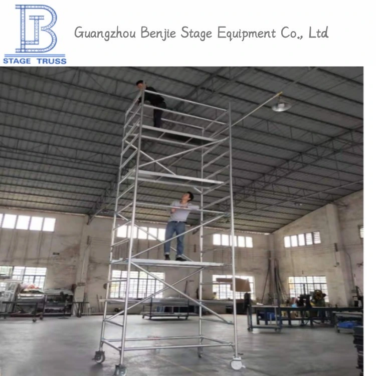 Industrial Multi-Layer Scaffold Movable Aluminium Scaffolding