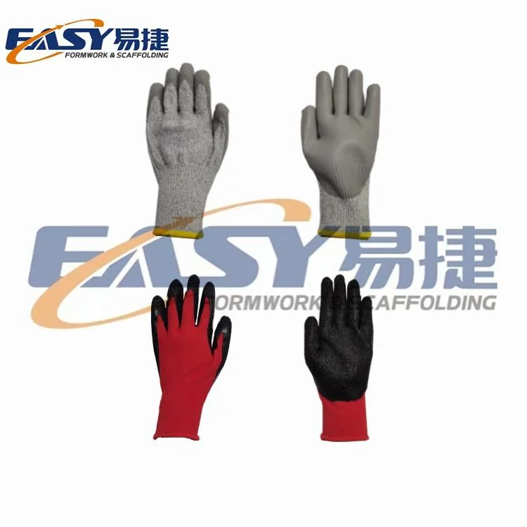 Easy Scaffolding Building Project Industrial Scaffold Latex Cut Resistant Hand Gloves