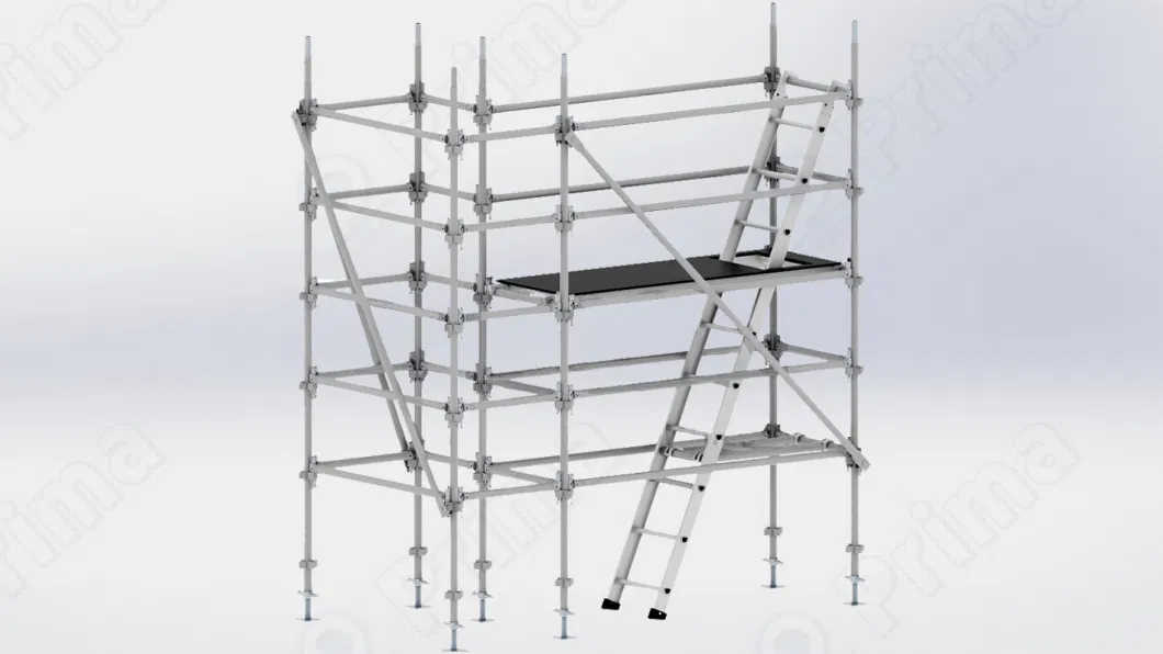 Prima Ladder Scaffolding Material Cross Brace Shoring Towers Scaffolding