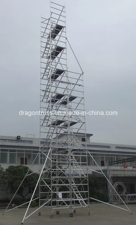 Aluminum Climbing Scaffolding System Frame Scaffolding Ladder