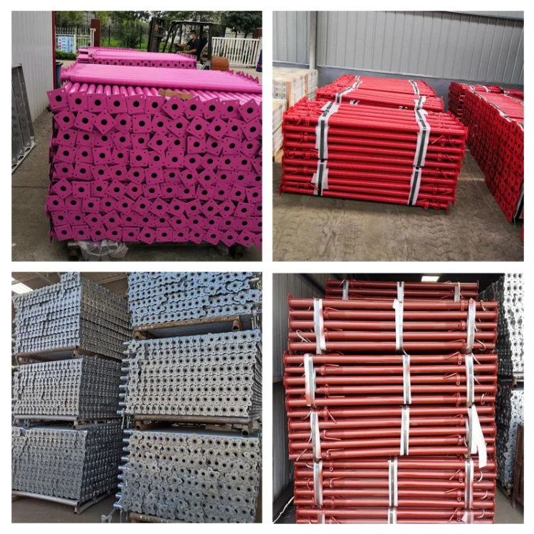 Hebei Factory Galvanized Prop Sleeve Adjustable Length Scaffolding Steel Shoring Props