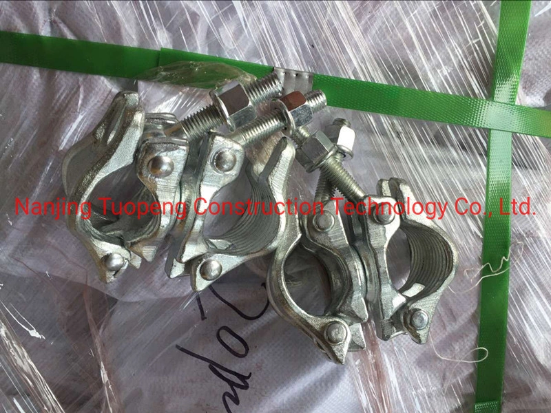 Us Type Scaffold Drop Forged Swivel Clamp Scaffolding for Construction Equipment