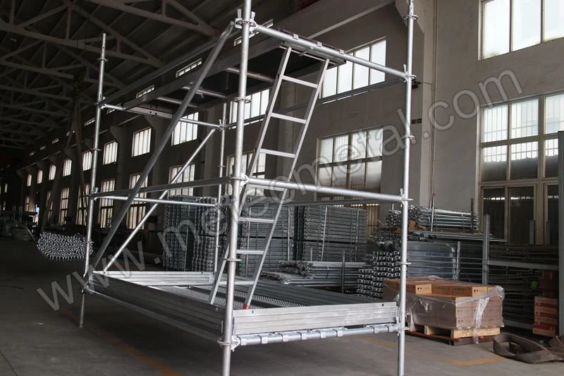Certified Ringlock Scaffolding, Galvanized Layher Allround Ringlock Scaffolding, All Round Scaffold with All Components