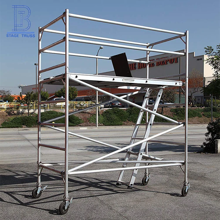 Industrial Multi-Layer Scaffold Movable Aluminium Scaffolding