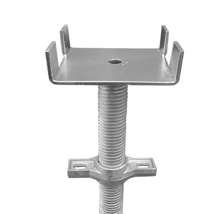 Compliant with Safety Standards Threaded Scaffold Screw Jack