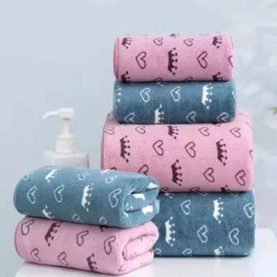 Best Quality Coral Fleece Super Plush Microfiber Absorbent Beach Super Absorbent Baby Bath Towel