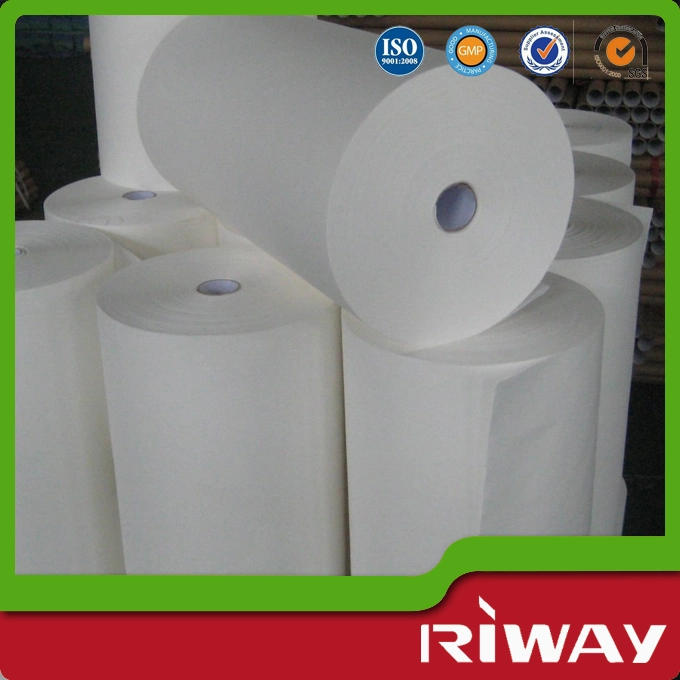 100% Polyester Non-Woven Spunlace Fabric Raw Material Rolls for Wet Wipes