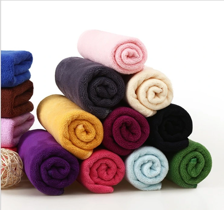Super Soft Microfiber Weft Knitting Face Towel Hand Towel Bath Towel