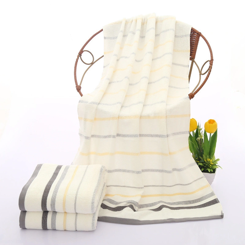 Quick-Drying Thick Wearable Large Beach Towel Bath Towel Cotton Absorbent Bl14432