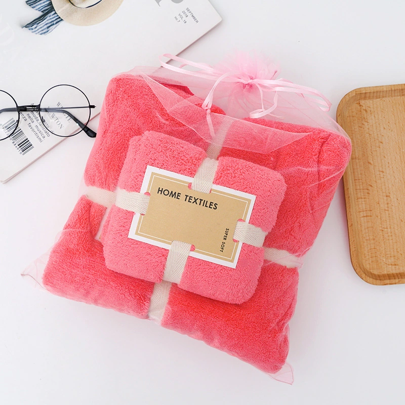 Custom Chinese Towel High Quality Face Towel Set Luxury Soft Adult Towels Microfiber Set Wholesale Bath Towel