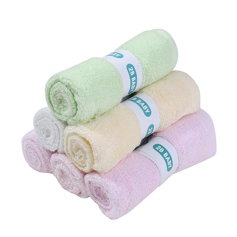 Organic Bamboo Terry Face Square Towel Make up Remover Pads Reusable Utra Absorbent Makeup Remove Cloth Towel