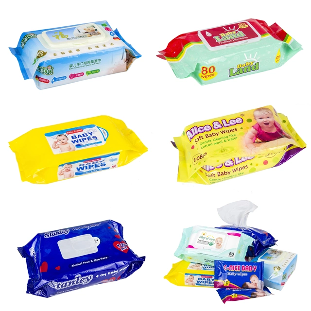 Hot Sell Disposable Face Clean Napkins for Baby Child Spunlace Material Facial Towel OEM 80PCS Factory Wholesale