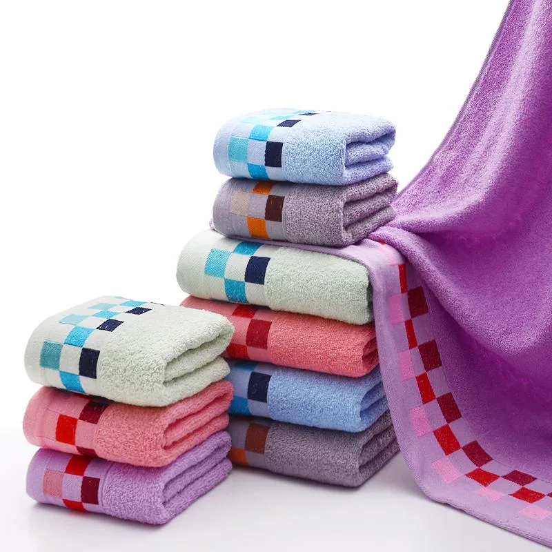 China Wholesale Cotton 2 Piece Hand Face Bath Towel Set