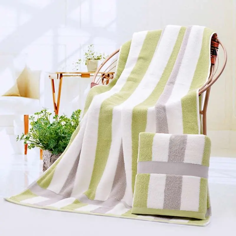 OEM Factory Stock Wholesale Fashion Soft 100% Cotton Quick Dry Bath Towel for Strong Water Absorption