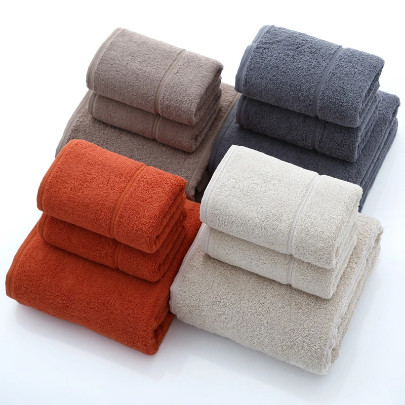 Luxury Hotel Towel Set Hotel Family Face Towel White Hotel Bath Towel