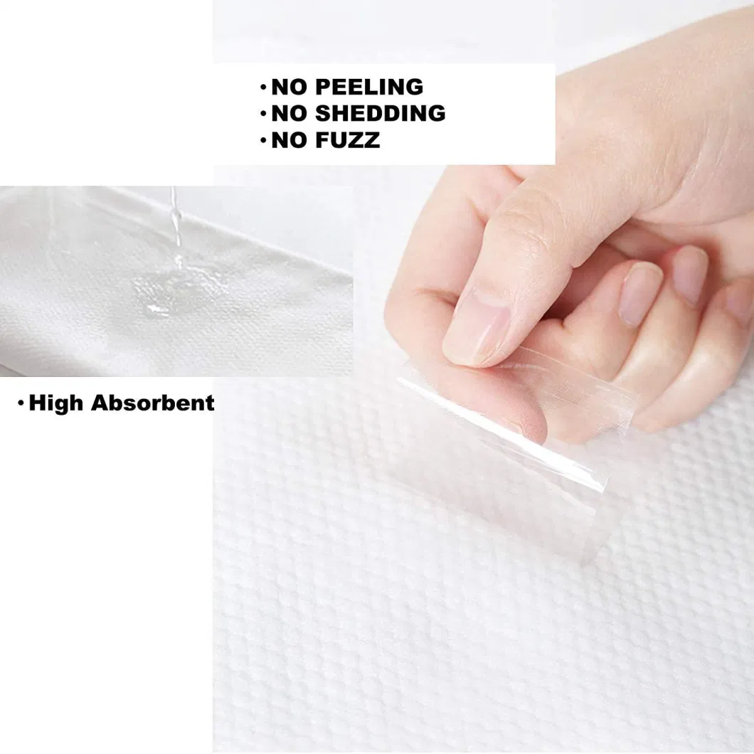 Free Sample Custom Pack Magic White Nonwoven Single Use Disposable Compressed Face Towel for Bath