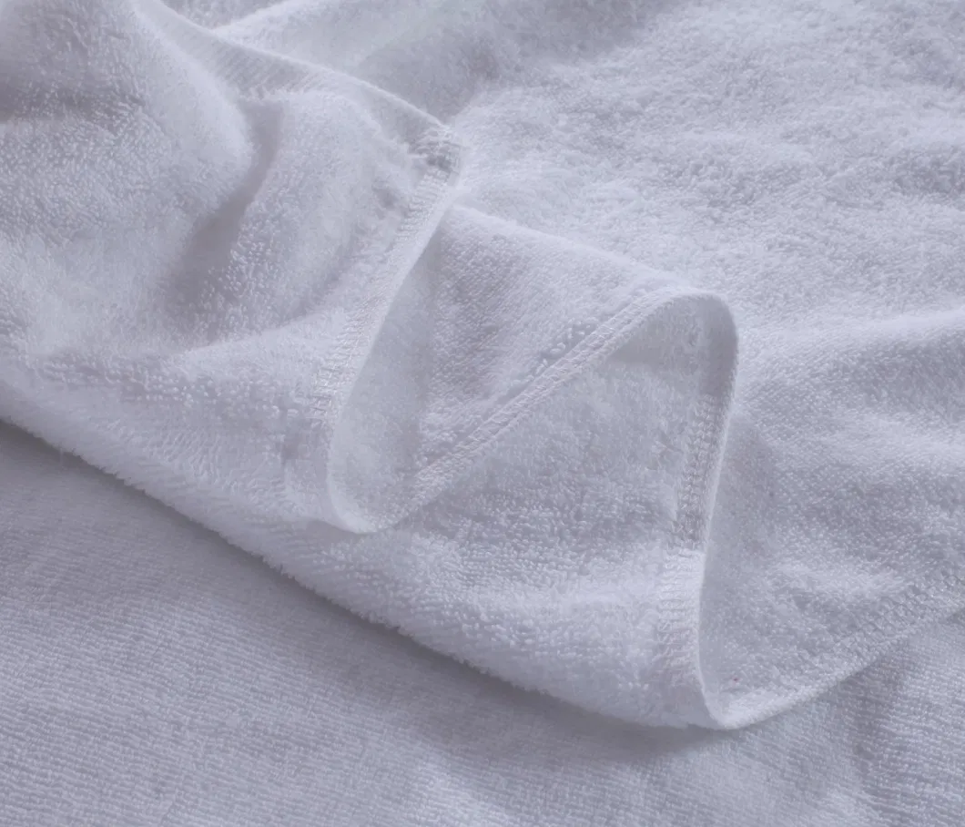 Hotel Supply White Cotton Face Towel