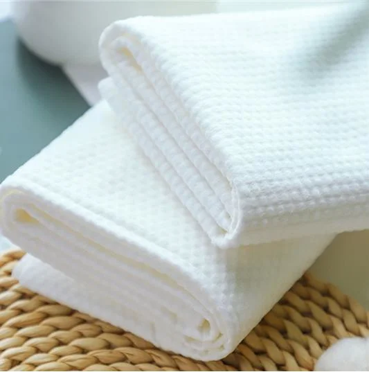 White Bamboo Fiber Disposable Skin-Friendly Face Towel