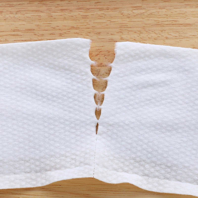 High Quality Comfortable Soft Disposable 100% Facial Paper Cotton Tissue