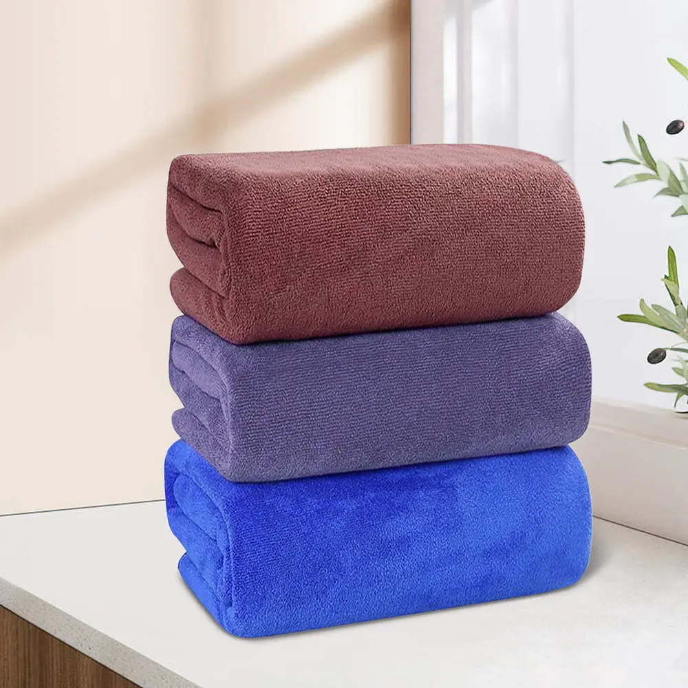 Large Microfiber Bath Towels Soft Absorbent Towel Cleaning Cloth Microfiber Towel Microfibercar