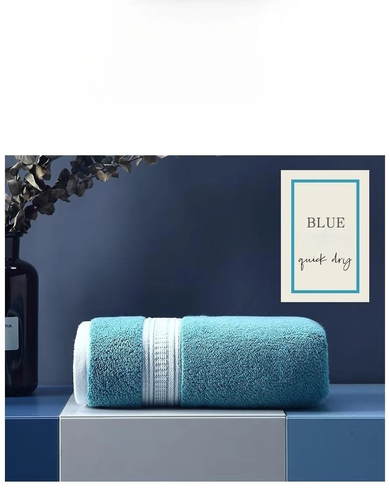 Hotel 100% Cotton Extra Thick Homestay Hotel High End Bath Absorbent Towel