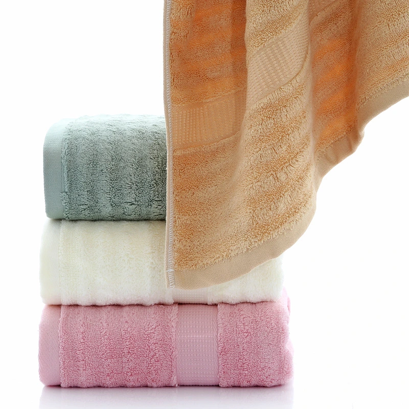 Quick Dry Soft Absorbent Bamboo Fiber Bath Towels Wholesale Private Label Supplier Good Quality Towels