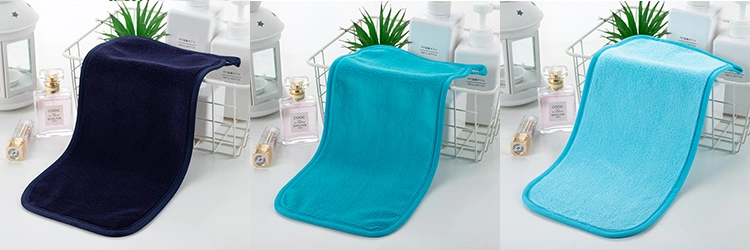 Wholesale Reusable Makeup Remover Clean Face Cloth Microfiber Makeup Remover Towel Face Cloths