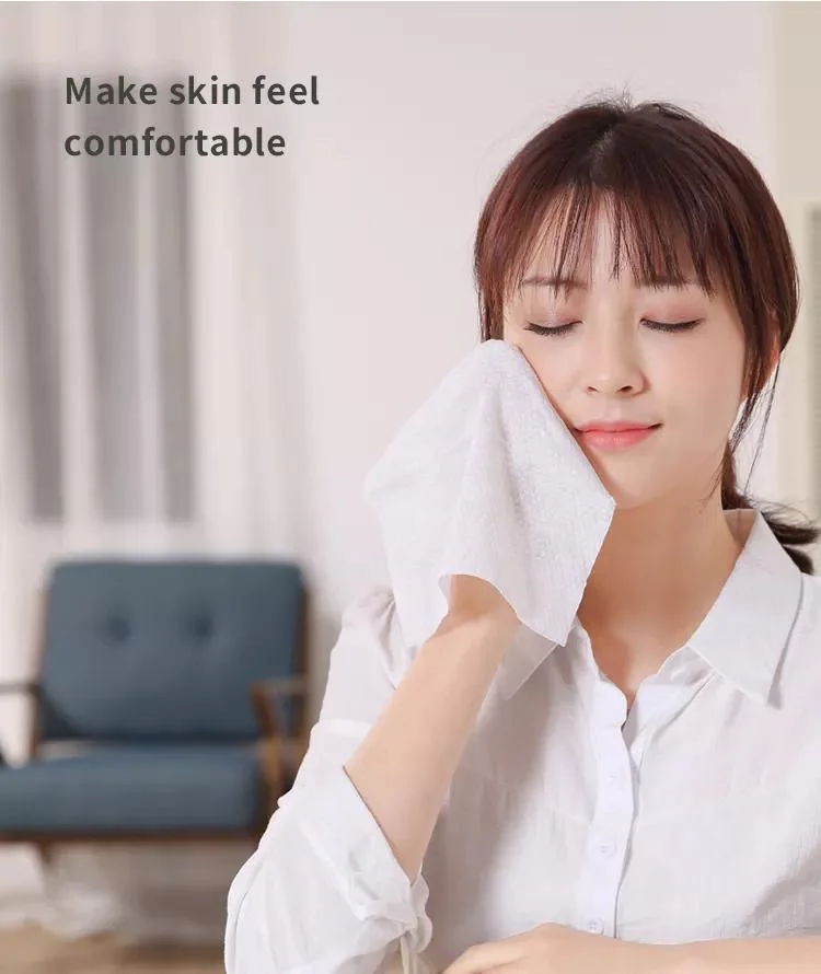 Wholesale Wash a Face Towel Disposable Biodegradable Soft Face Towel Multi-Purpose Disposable Beauty Salon Towel