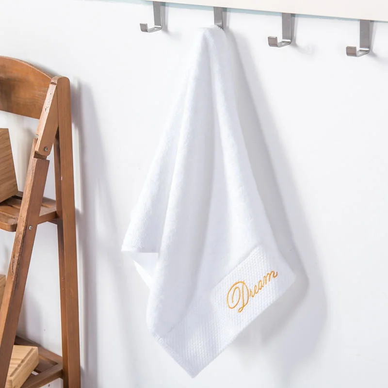 Wholesale Star 16s Soft Custom Logo Plain Standard 100% Genuine Turkish Bathroom Cotton White Luxury Hotel SPA Small Bath Towel