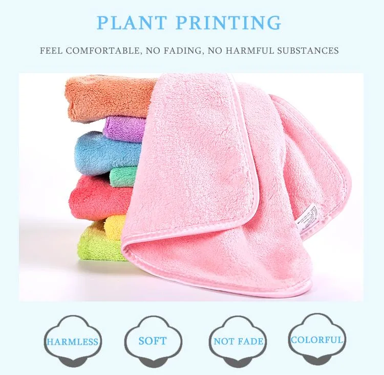Super Softness and Comfort Fine Fiber Soft Water Absorbent Face Towel
