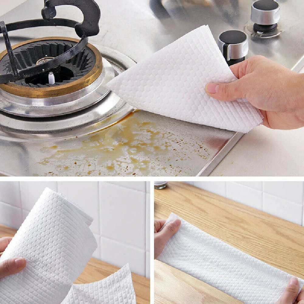 Cleaning Products Household Disposable Kitchen Towel Multifunctional Nonwoven Cleaning Dishcloth