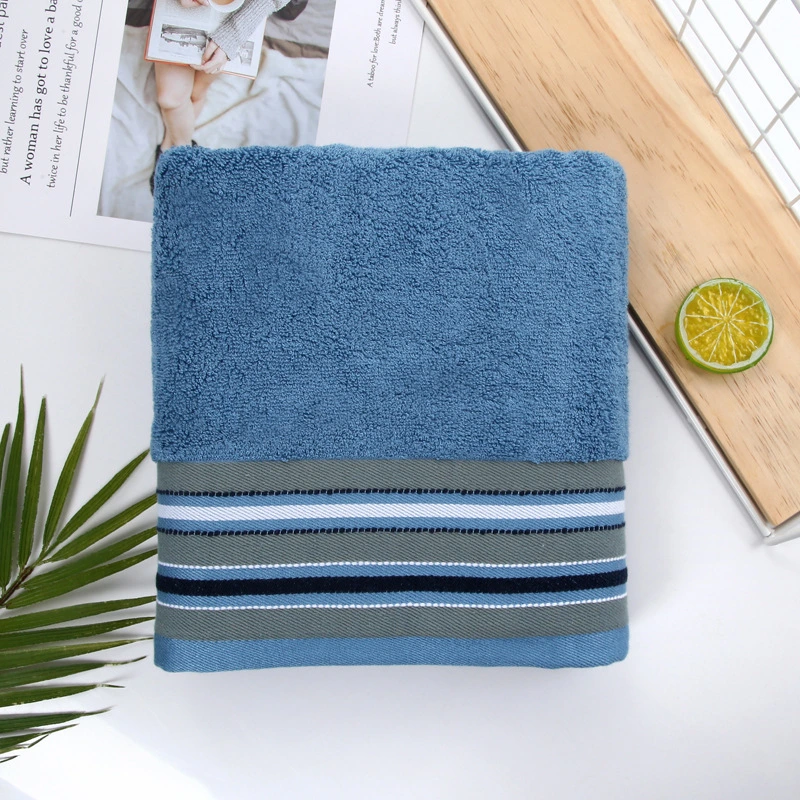 Bamboo Towel Soft and Absorbent Thick Solid Color Bath Towel 70*140cm Towel Factory