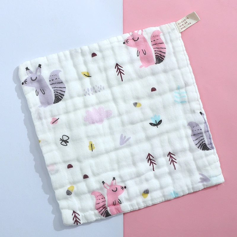 Wash a Face Towel Cotton Gauze Saliva Towel Super Soft Children Take a Bath Baby Small Squares Burp Cloth Towel