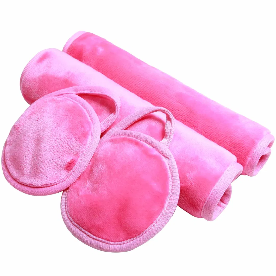 Wholesale Custom Soft Microfibre Face Cloth Makeup Remover Cleaning Towel