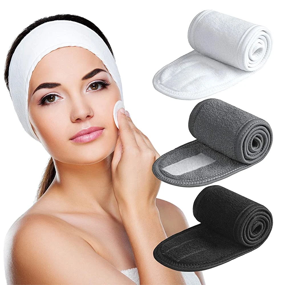 Professional Microfiber Towel Face Bath Hand Sports Makeup Hair Band Facial SPA Headband