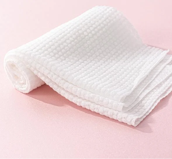 Tessa Customized Logo 100% Cotton Chemical-Free Disposable Soft Cotton Facial Tissue Face Towel Beauty Cleansing Towel