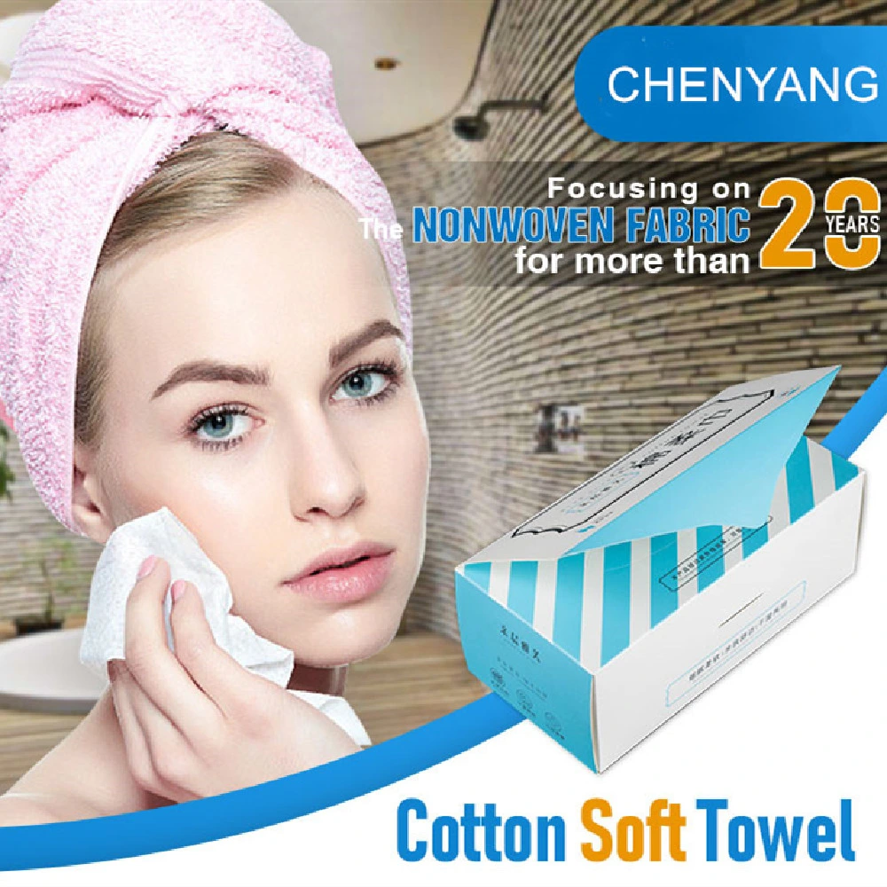 Cosmetic SPA Salon Biodegradable Disposable Face Towel Dry Towel Disposable Towel for Face