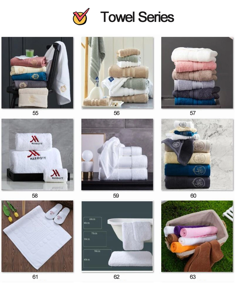 Factory Price Cheap Face Buy Bulk Big Hotel &amp; Cloth 100% Cotton Towels Luxury Bath