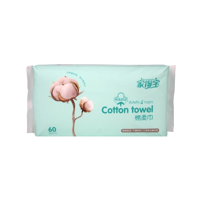 Factory Promotion Soft and Secure Make-up Portable Cotton Soft Towel