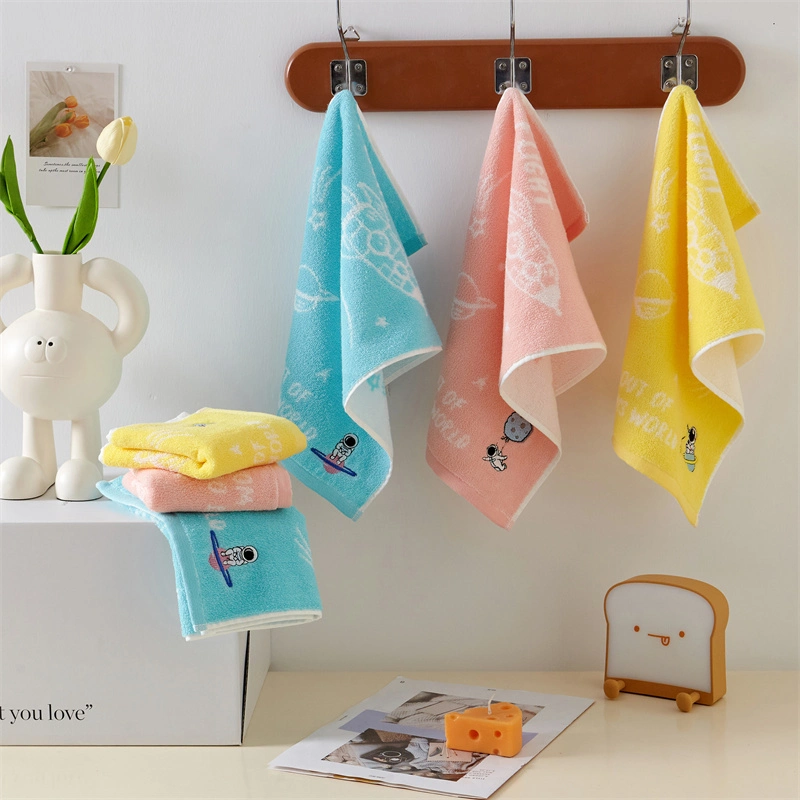 Pack of 4 Cotton Face Towels in Assorted Colors