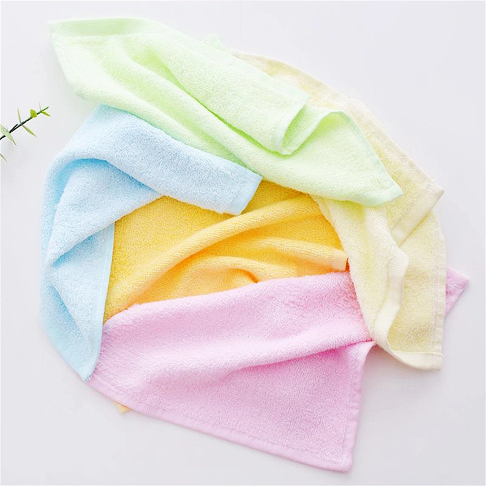 Multicolor Bamboo Cotton Face Towels for Newborn