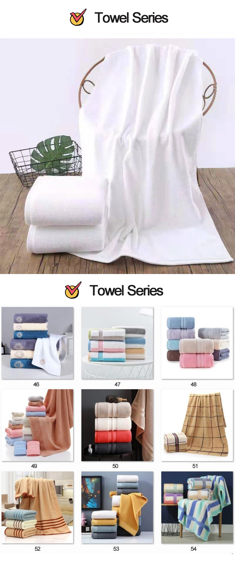 Original Bath Towels Egyptian 70 140 100% Luxury Hotel Set Towell All Wholesale White Terry Cotton Towel