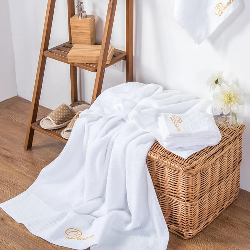 Wholesale Star 16s Soft Custom Logo Plain Standard 100% Genuine Turkish Bathroom Cotton White Luxury Hotel SPA Small Bath Towel