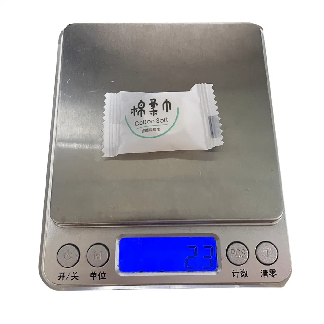 OEM Hot Sale Wholesale Price Disposable Cotton Compressed Portable Travel Face Towel Wet Wipe Cleaning Compressed Towel